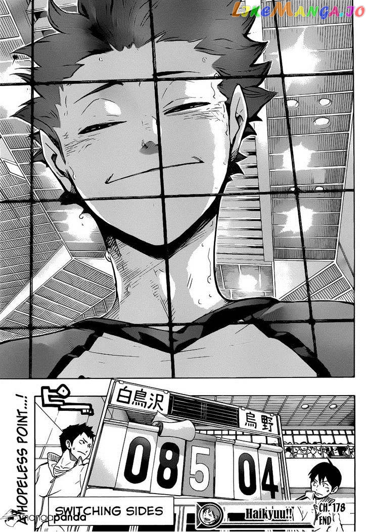 Haikyuu!!, Chapter 178 image 18
